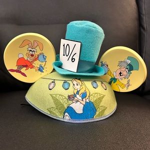 Disney Parks Mad Hatter Mickey Ears Hat